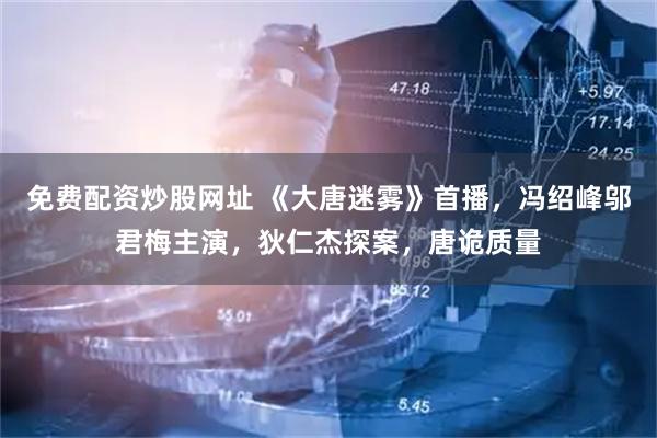 免费配资炒股网址 《大唐迷雾》首播，冯绍峰邬君梅主演，狄仁杰探案，唐诡质量